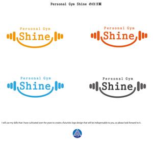 arc design (kanmai)さんのPersonal Gym  Shine のロゴへの提案