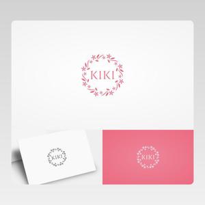 Yolozu (Yolozu)さんのフラワーショップ「KIKI」のロゴへの提案