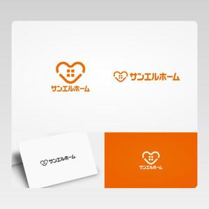 Yolozu (Yolozu)さんの住宅会社「サンエルホーム」ハートモチーフのロゴへの提案