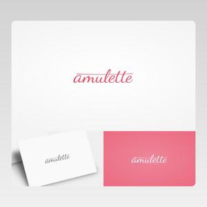 Yolozu (Yolozu)さんの中古ブランド品ショップサイト『amulette』のロゴへの提案