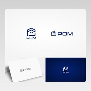 Yolozu (Yolozu)さんの不動産会社『POM』のロゴ作成への提案