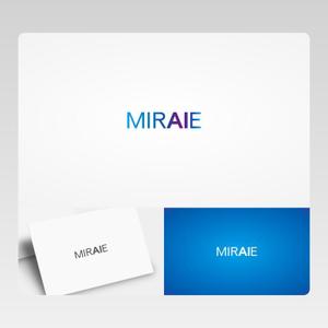 Yolozu (Yolozu)さんの未来教育株式会社の企業ロゴ。「MIRAIE」　をブランドロゴとし、その文字の中のＡＩを色変化への提案