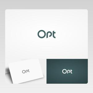 Yolozu (Yolozu)さんのシンプル＆高品質なビジネス仕様の滞在施設「Opt」のロゴ（看板）への提案