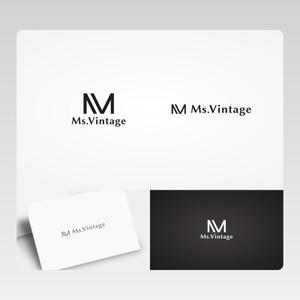 Yolozu (Yolozu)さんの中古ラグジュアリーブランドショップ「Ms.Vintage」のロゴ制作への提案