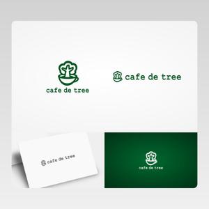 Yolozu (Yolozu)さんのカフェ「cafe de tree」のロゴへの提案
