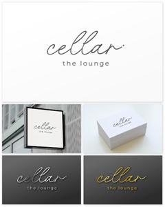 nvDesign (nvDesign)さんのクラブ「cellar the lounge」(セラー　ザ　ラウンジ)のロゴへの提案