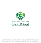 tog_design (tog_design)さんの大学受験に特化した通信制高校の情報発信Youtubeのロゴ　「GradGoal」への提案