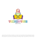 tog_design (tog_design)さんの書店「読夢の湯」が始める本にまつわるポッドキャストのロゴ「youmuno YOU!!」の依頼への提案