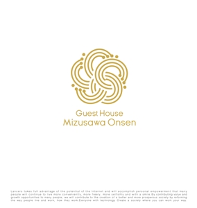 tog_design (tog_design)さんの長期滞在型ゲストハウス「Guest House Mizusawa Onsen」のロゴへの提案