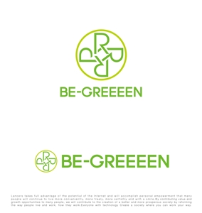 tog_design (tog_design)さんの産業廃棄物処理業者　BE-GREEEEN のロゴへの提案