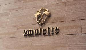 tog_design (tog_design)さんの中古ブランド品ショップサイト『amulette』のロゴへの提案