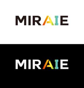 tog_design (tog_design)さんの未来教育株式会社の企業ロゴ。「MIRAIE」　をブランドロゴとし、その文字の中のＡＩを色変化への提案