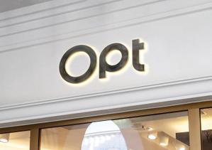 tog_design (tog_design)さんのシンプル＆高品質なビジネス仕様の滞在施設「Opt」のロゴ（看板）への提案