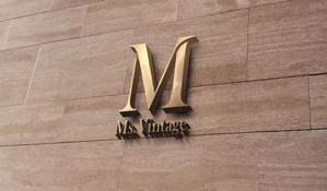 tog_design (tog_design)さんの中古ラグジュアリーブランドショップ「Ms.Vintage」のロゴ制作への提案