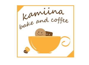 masaki@WEBデザイナー (kite01)さんの焼き菓子とコーヒーの店　Kamiina bake and coffee のロゴへの提案