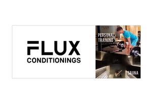 valencia21 (valencia21)さんのパーソナルジム＆サウナ FLUX CONDITIONINGS 看板デザイン（横95.3　縦39.5）への提案