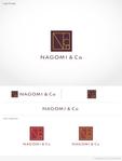shiromiso  (shiromiso)さんの和モダンな日本の伝統工芸、生活雑貨を海外に販売する、「NAGOMI & Co」のブランドロゴデザインへの提案