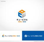 shiromiso  (shiromiso)さんの見積もりサイト「キュービクル見積もりBIZ」のロゴ+ロゴマークの追記です。への提案