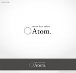 shiromiso  (shiromiso)さんの美容室「Atom.」のロゴデザインへの提案