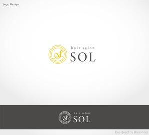 shiromiso  (shiromiso)さんの美容室　SOL ロゴへの提案
