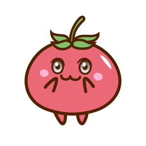 ISSOKU (kazunori131)さんのエコサンファームの商品であるトマトのキャラクターへの提案