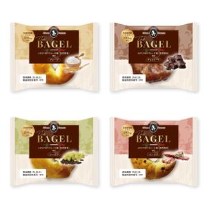 N design (noza_rie)さんの食べログ百名店ベーカリー「ジャンフランコ」の【The Bagel】のパッケージ ４種への提案