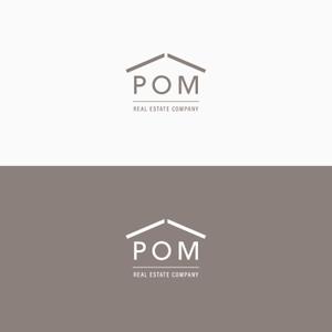 N design (noza_rie)さんの不動産会社『POM』のロゴ作成への提案