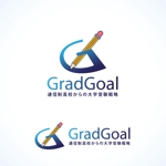 Miyagino (Miyagino)さんの大学受験に特化した通信制高校の情報発信Youtubeのロゴ　「GradGoal」への提案