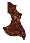 Miyagino (Miyagino)さんのアコースティックギターのピックガードデザインへの提案