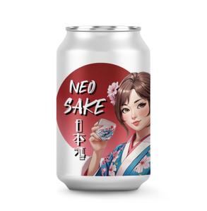 Miyagino (Miyagino)さんの日本酒を海外に売り出すためのワンカップのデザインラベルへの提案