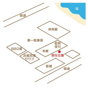 Miyagino (Miyagino)さんの民宿の敷地内案内図への提案