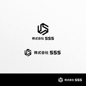 kosk_Design (cc110)さんの新会社「株式会社SSS（スリーエフ）」のロゴ作成｜美容医療・黒・洗練・強さがテーマへの提案