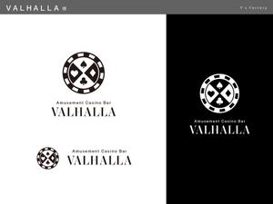 Y's Factory (ys_factory)さんのアミューズメントカジノバー　ＶＡＬＨＡＬＬＡ　のロゴへの提案