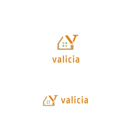 スタジオきなこ (kinaco_yama)さんの注文住宅会社商品の「valicia」（ヴァリシア）のロゴ（商標登録なし）への提案