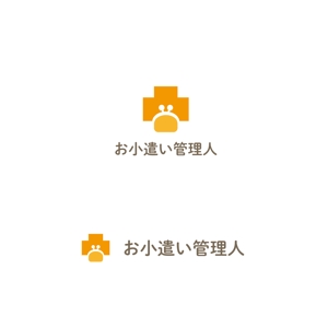 スタジオきなこ (kinaco_yama)さんの病院向けシステム「お小遣い管理人」のロゴへの提案