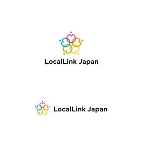 スタジオきなこ (kinaco_yama)さんのインバウンド向け国際交流イベントサービス「LocalLink Japan」のロゴへの提案