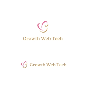 スタジオきなこ (kinaco_yama)さんのビジネスコミュニティ「Growth Web Tech」のロゴへの提案