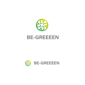 スタジオきなこ (kinaco_yama)さんの産業廃棄物処理業者　BE-GREEEEN のロゴへの提案