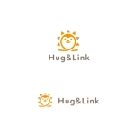 スタジオきなこ (kinaco_yama)さんのアニマルカフェ「Hug＆Link」のロゴへの提案