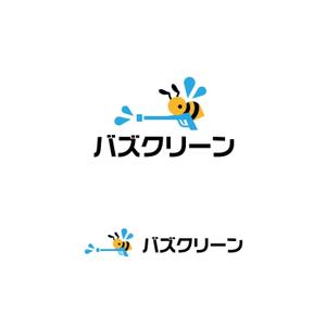 スタジオきなこ (kinaco_yama)さんの清掃会社のロゴ　社名はバズクリーン(仮)への提案