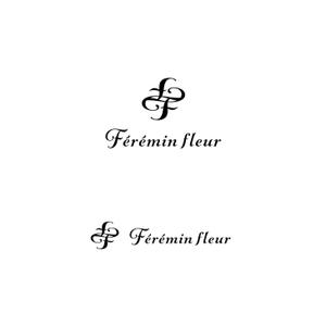 スタジオきなこ (kinaco_yama)さんのアパレルショップサイト「Férémin fleur」のロゴへの提案