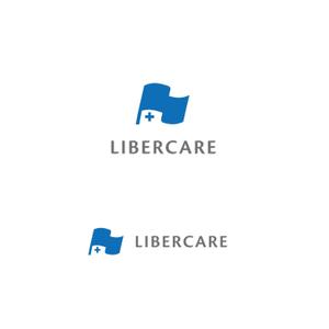 スタジオきなこ (kinaco_yama)さんの株式会社「リベルケア」「LIBER CARE」のロゴへの提案