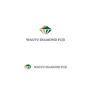 スタジオきなこ (kinaco_yama)さんのオリジナルブランド和牛『WAGYU DIAMOND FUJI』のロゴへの提案
