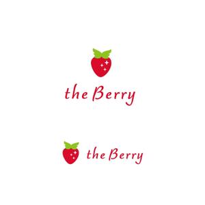 スタジオきなこ (kinaco_yama)さんのいちご狩り農園「the Berry」 のロゴ作成への提案