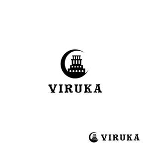 スタジオきなこ (kinaco_yama)さんの新店舗スナック『VIRUKA』のロゴへの提案
