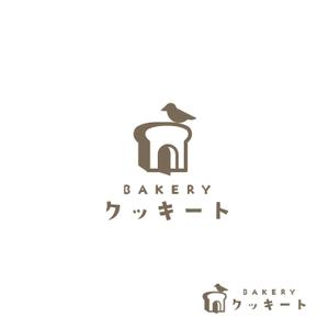 スタジオきなこ (kinaco_yama)さんのパン製造とコストコ商品再飯店の店　BAKERY クッキートのロゴへの提案