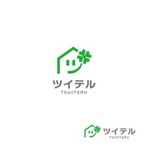 スタジオきなこ (kinaco_yama)さんの不動産賃貸業「株式会社ツイテル」のロゴへの提案