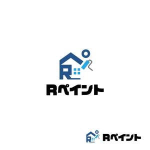 スタジオきなこ (kinaco_yama)さんの戸建て塗装事業【Rペイント】のロゴへの提案