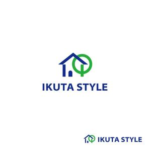 スタジオきなこ (kinaco_yama)さんの不動産会社「長澤商事」×「IKUTA STYLE」のロゴへの提案