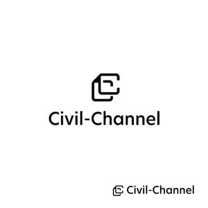 スタジオきなこ (kinaco_yama)さんの土木建設技術者向けオンライン学習サービス「Civil-Channel（シビルチャンネル）」のロゴへの提案